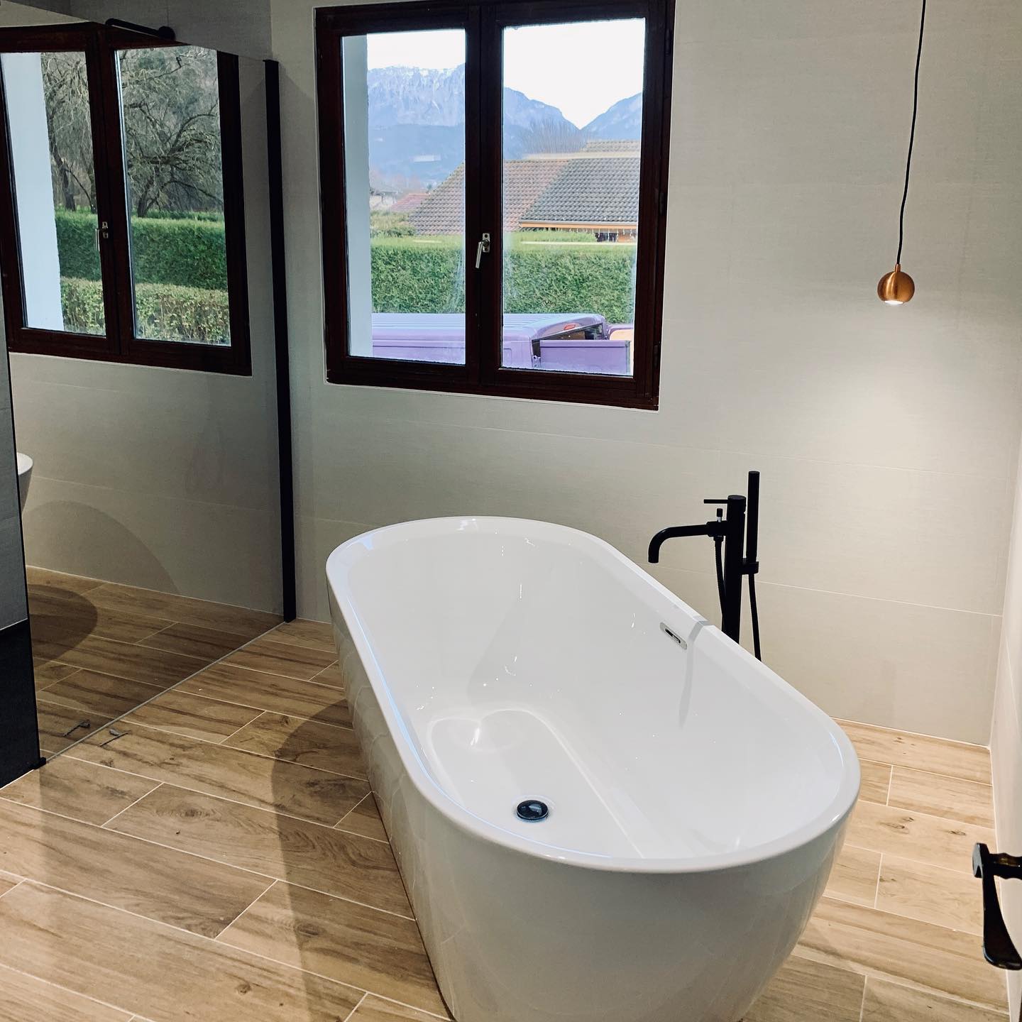 Photo d'une baignoire