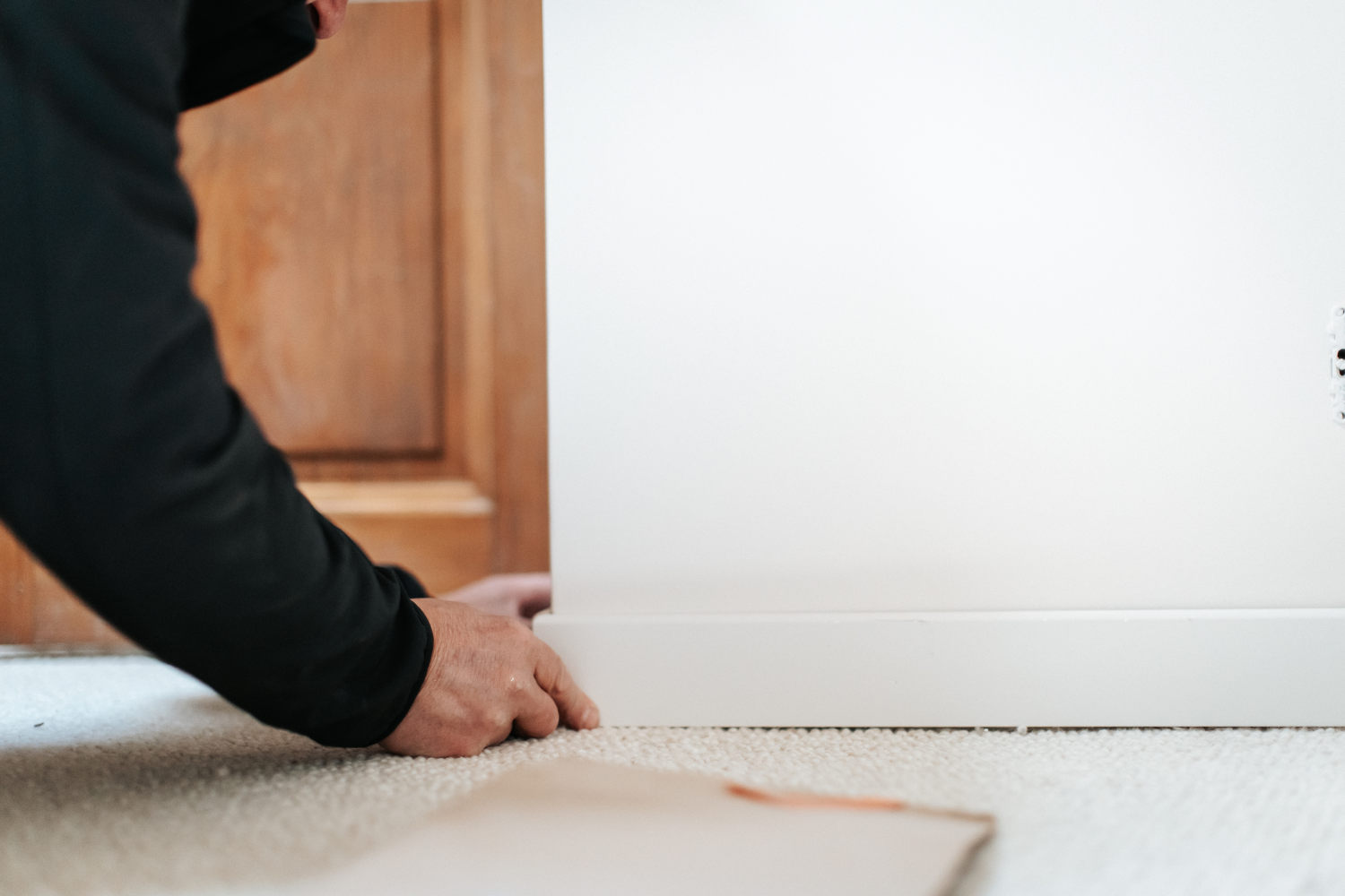 Photo d'une pose de plainte dans un chalet